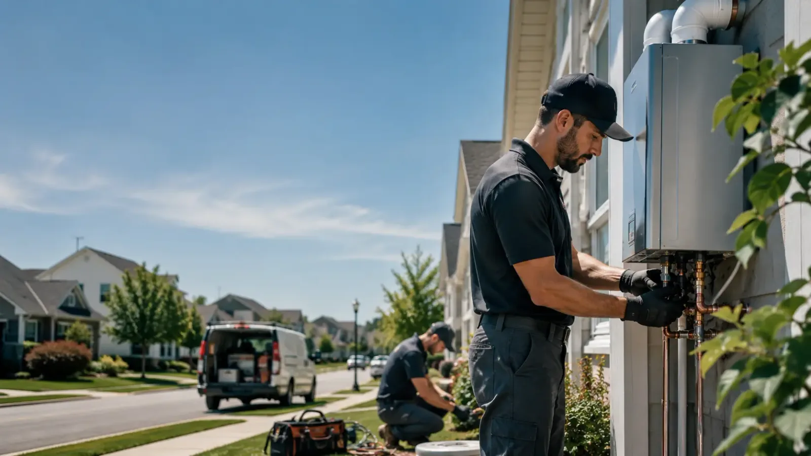 Tankless Water Heater Installation in Wyoming, RI